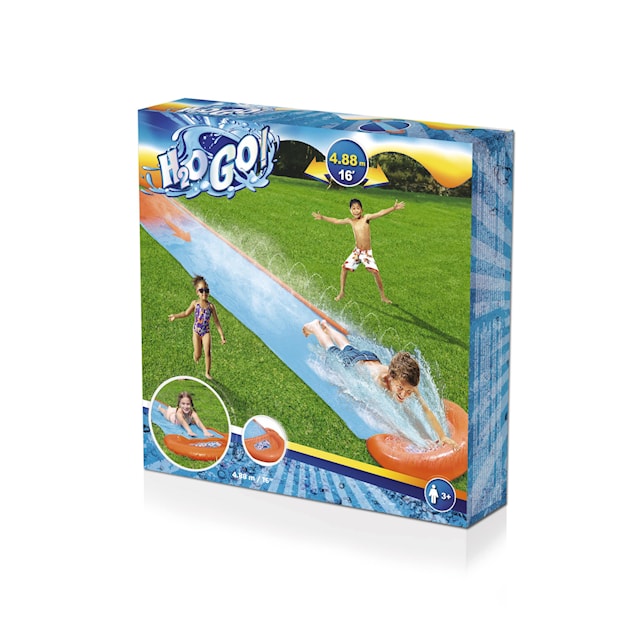 Produktbild 1 för H20Go Vattenslide 488 cm Single Bestway