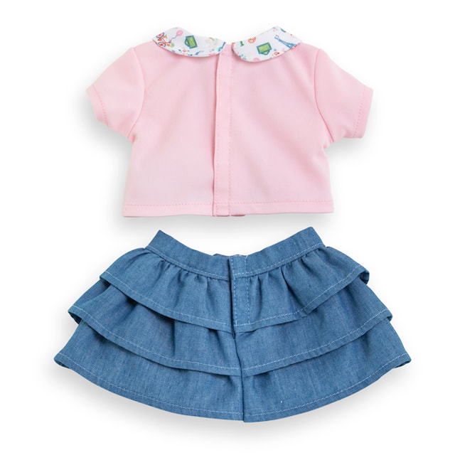 Produktbilde 2 for Corolle Dukkeklær Volangskjørt med Topp, 36 cm