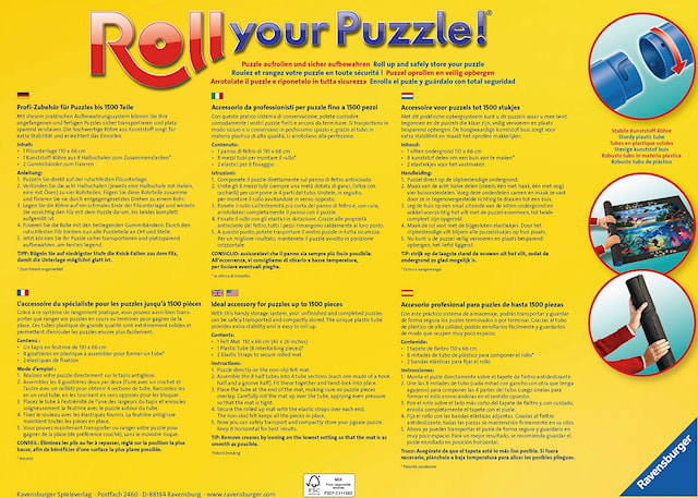 Produktbild 4 för Pusselmatta 300-1500 bitar Ravensburger