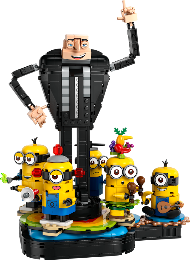 Produktbild 2 för Klossbyggd Gru med minioner LEGO® Despicable Me (75582)