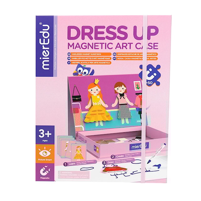 Produktbilde 1 for Magnetpyssel Klippdockor Bokssett mierEdu