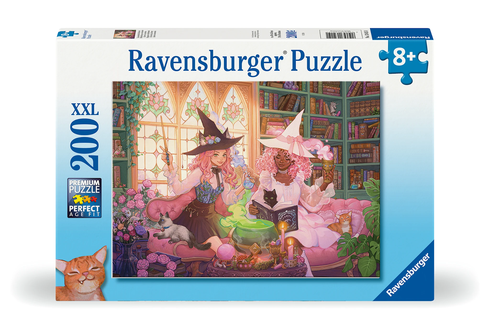 Produktbilde for Puslespill Enchanting Library 200 brikker, Ravensburger