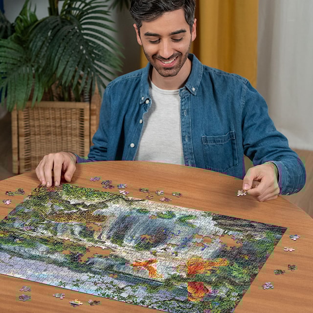 Produktbild 3 för Pussel Waterfall Iguazu 1000 bitar, Ravensburger