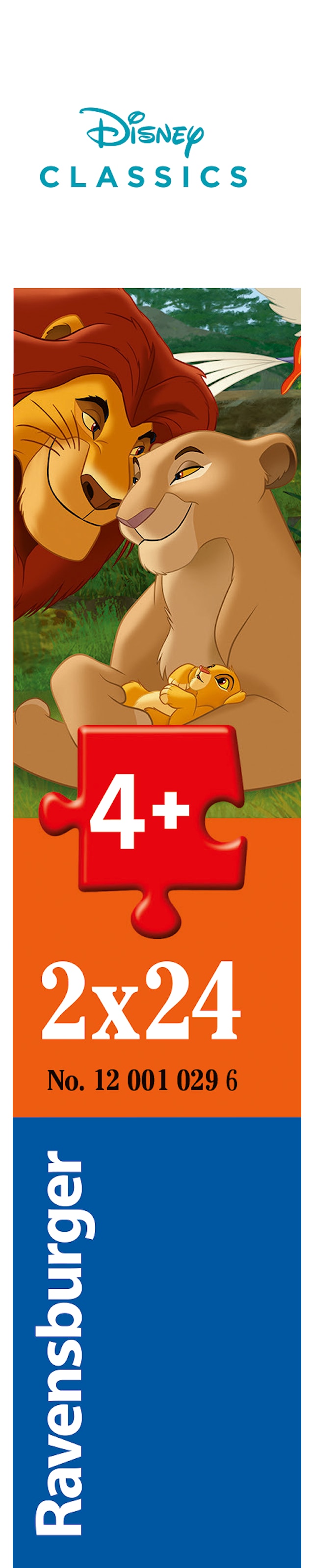 Produktbilde 2 for Pussel The Lion King 2x24 bitar, Ravensburger