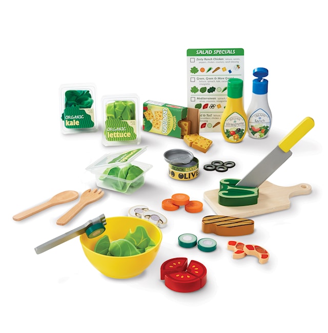 Produktbild 1 för Sallad Set 52 delar, Melissa & Doug