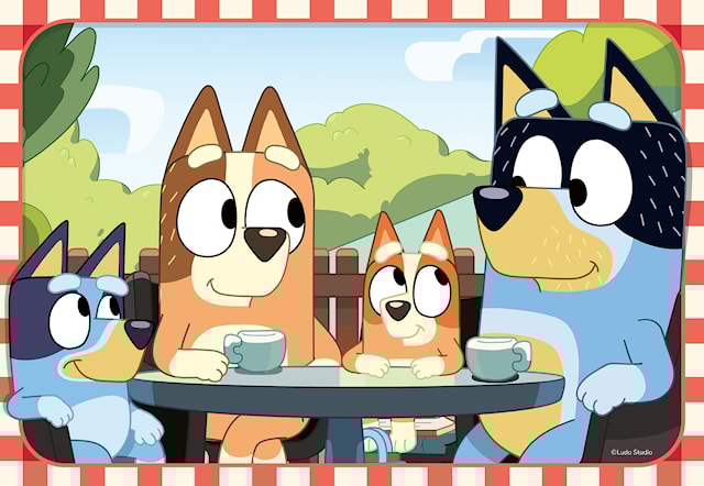 Tuotekuva 2 - Bluey Palapelit 2x12 palaa, Ravensburger