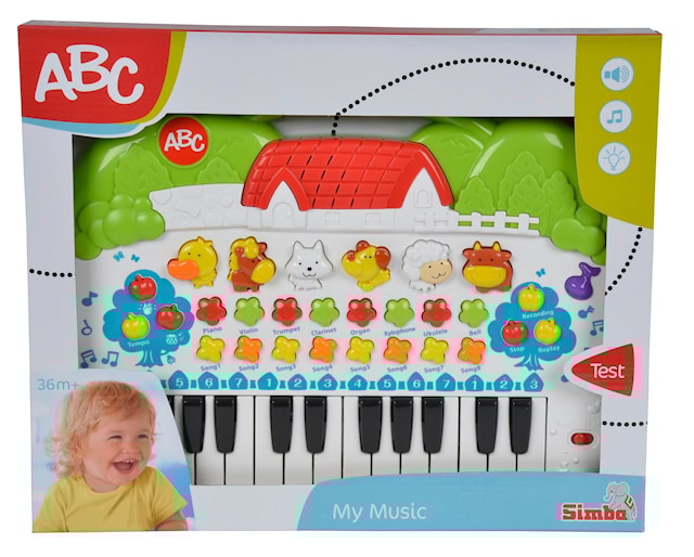 Produktbild 6 för ABC Djurkeyboard