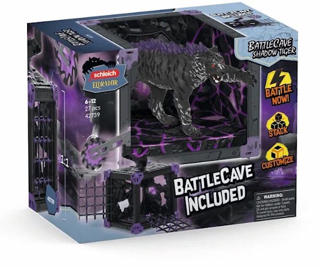 Tuotekuva 3 - Eldrador BattleCave Shadow Tiger Schleich