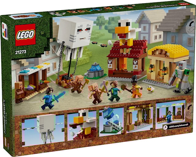 Produktbilde 3 for Landsbyangrep med Geist-ballong LEGO® Minecraft (21273)