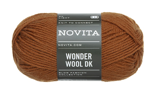 Wonder Wool DK Garn 50 g Rørsopp 663 Novita