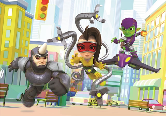 Produktbilde 2 for Puslespill 2x20 brikker Spidey and his Amazing Friends, Clementoni