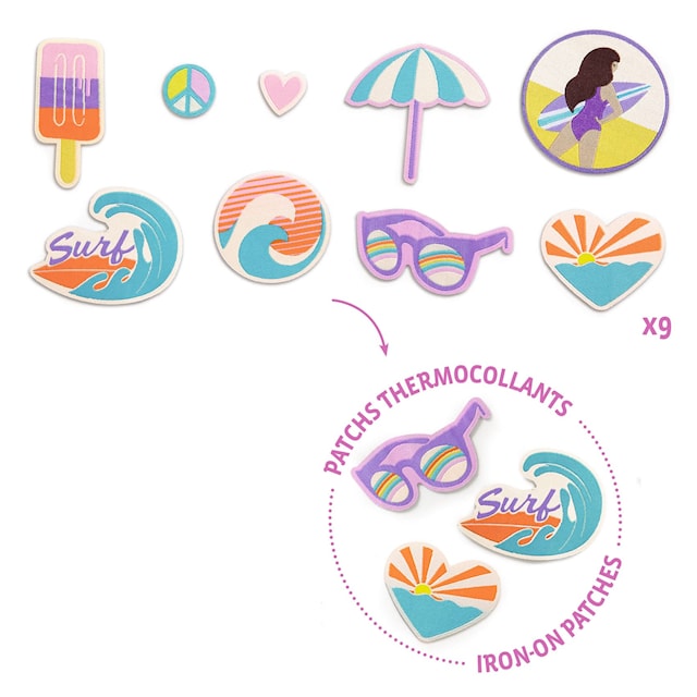 Produktbilde 5 for DIY-sett med stoffposer og batikk av Djeco