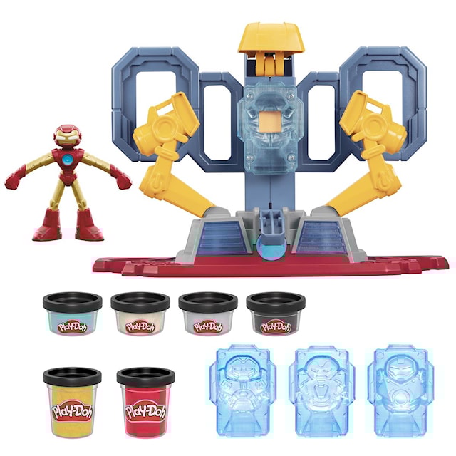 Produktbild 2 för Play-Doh Marvel Iron Man Armor Maker Lab Playset