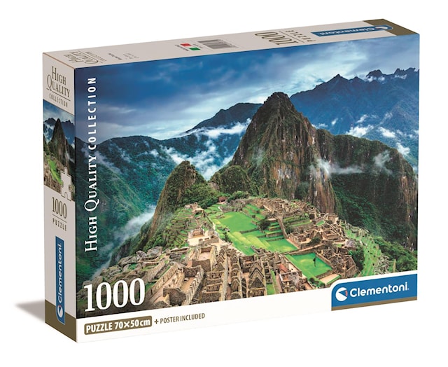 Produktbilde 1 for Puslespill Machu Picchu 1000 brikker, Clementoni