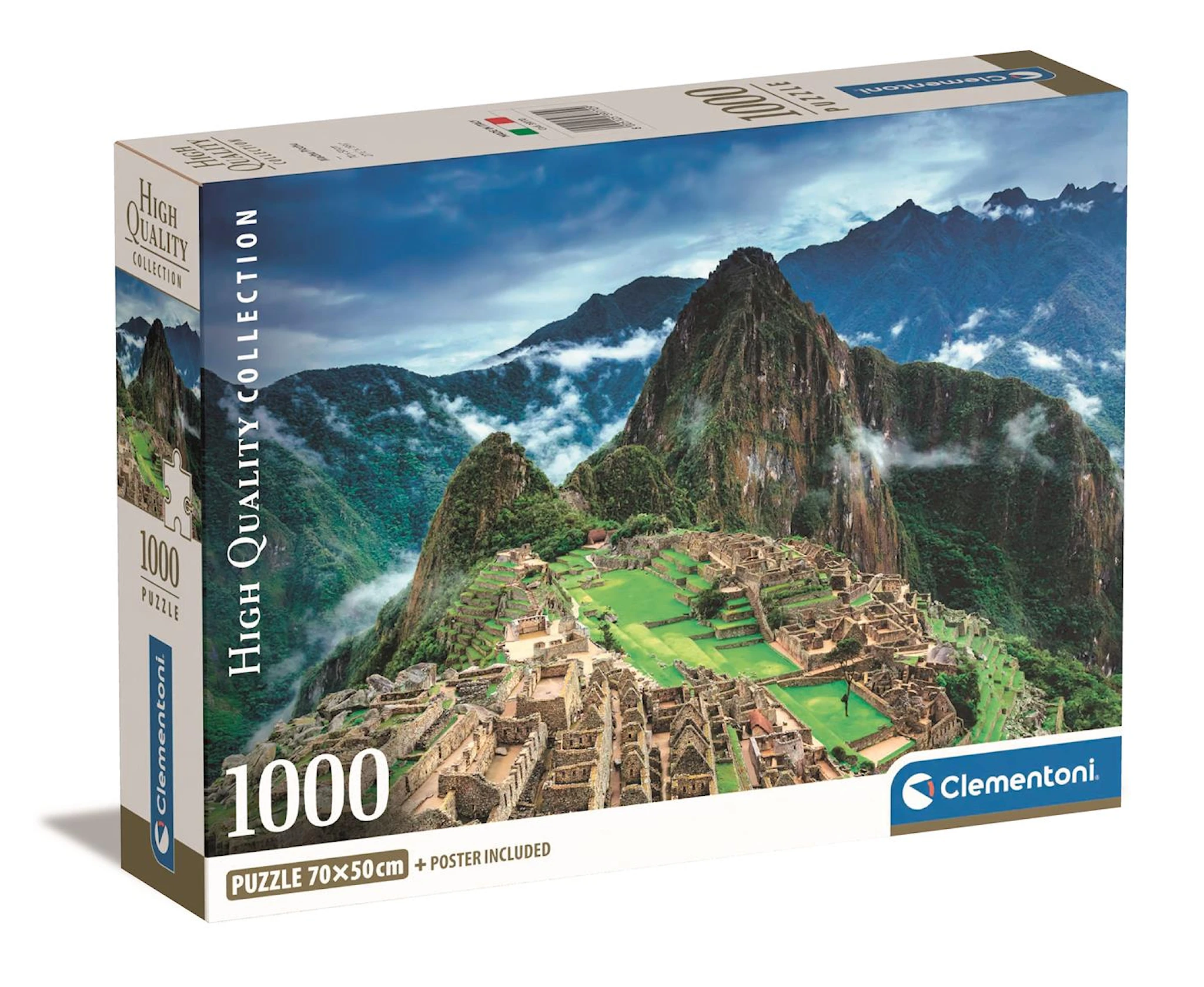 Produktbild för Pussel Machu Picchu 1000 bitar, Clementoni