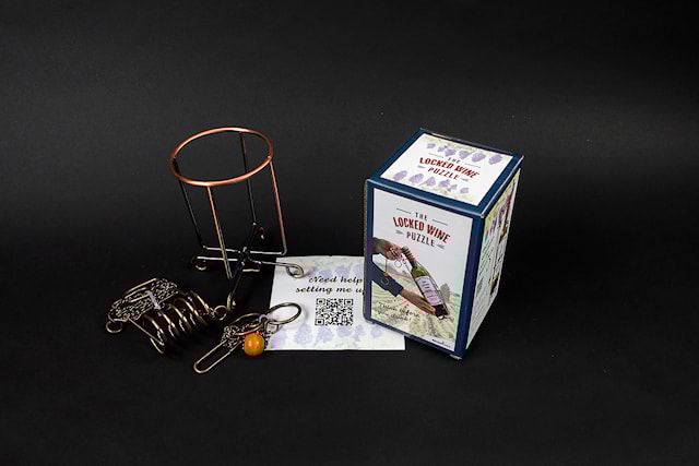 Produktbild 3 för Hjärngympa Låsta Vinflaskan