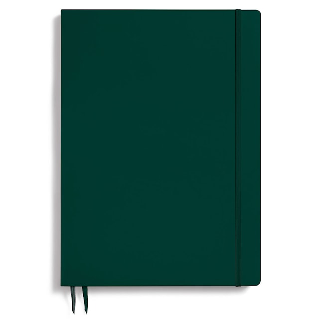 Produktbild 2 för Anteckningsbok A4+ Slim Linjerad Forest Green Leuchtturm1917