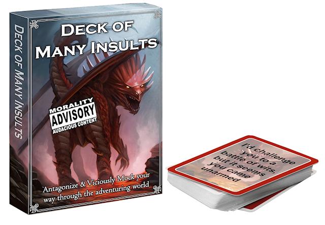 Tuotekuva 2 - Deck of Many Insults (EN)