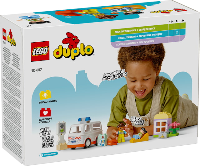 Tuotekuva 3 - Ambulanssi ja kuljettaja LEGO® DUPLO® Town (10447)
