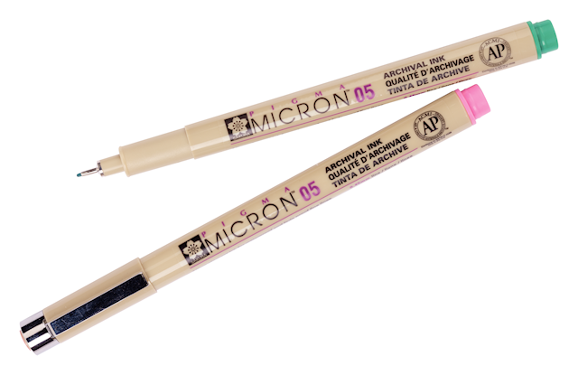 Tuotekuva 2 - Sakura Pigma Micron 05 Lompakko 9 väriä