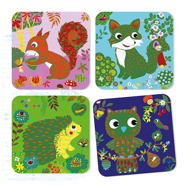 Produktbilde 2 for Skrap av bilder av dyr på landet 4 bilder Djeco