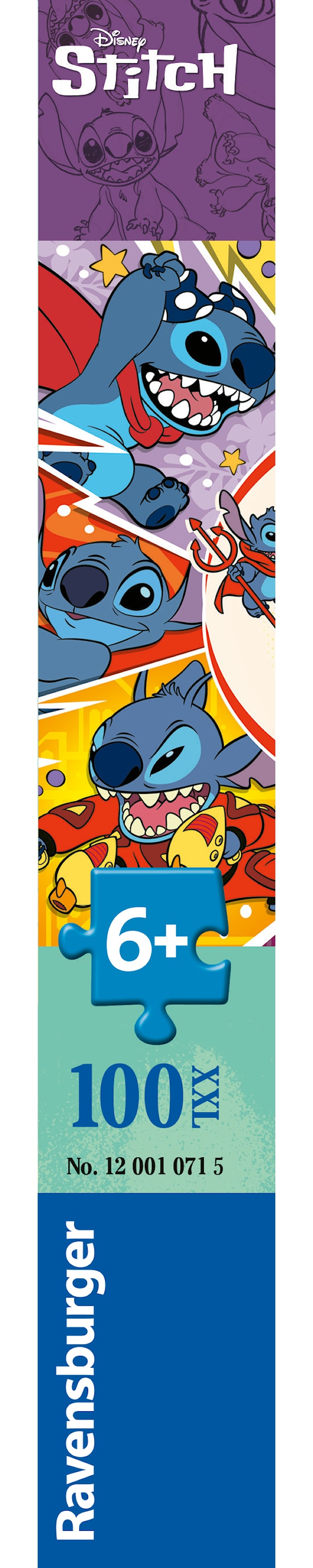 Produktbilde 4 for Puslespill Disney Stitch 100 brikker, Ravensburger