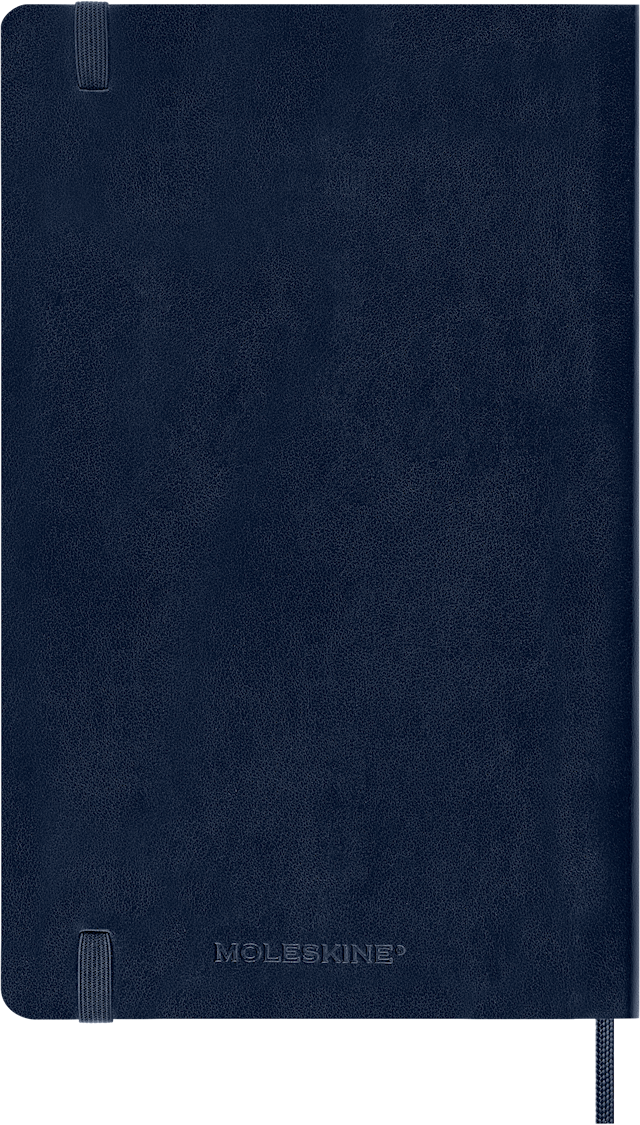 Tuotekuva 7 - Kalenteri 2026 Classic Soft 12M Week Note Large Sapphire Blue Moleskine