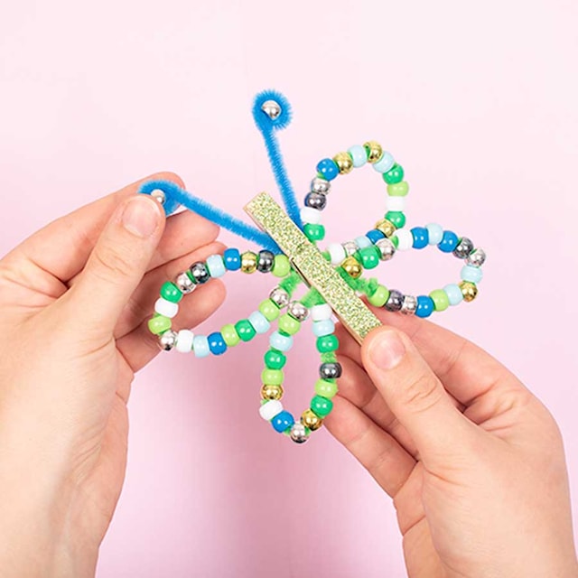 Produktbilde 2 for Plastperler i bøtte Kongoperler 1000 stk Playbox