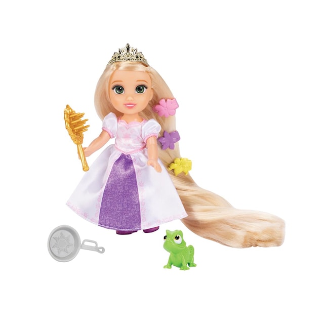 Produktbilde 2 for Rapunzel dukke med tilbehør 15 cm Disney Princess