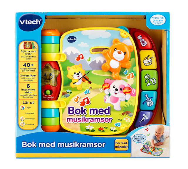 Produktbilde 2 for Babybok med musikkramme, (se) vtech