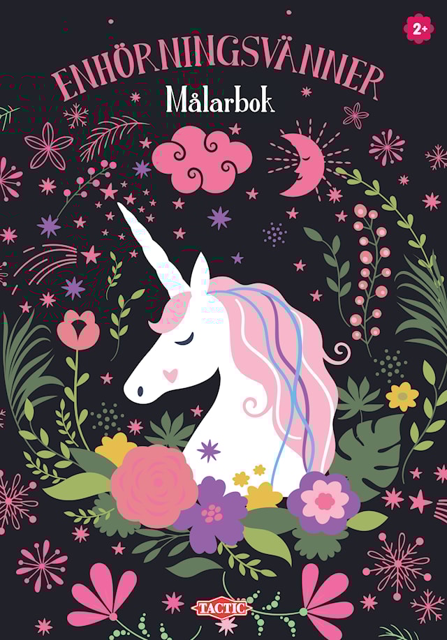 Produktbild 1 för Målarbok Enhörningsvänner Tactic