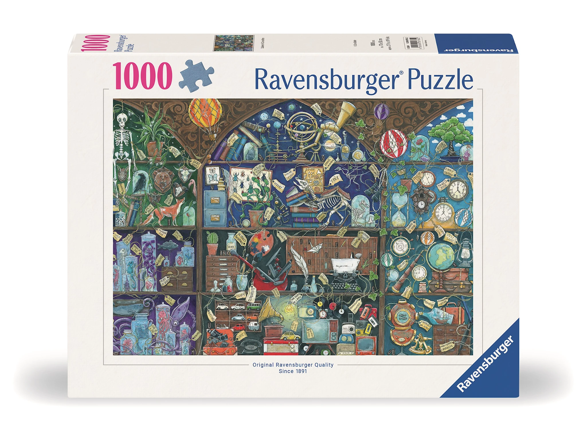 Tuotekuva ille Cabinet Of Curiosities Palapelit 1000 palaa, Ravensburger