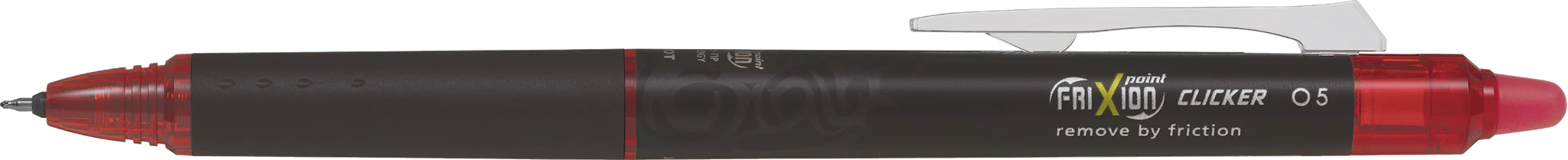 Produktbilde for FriXion Point Clicker 0.5 - Geleblekkpenner - Rød - Fine Spiss  Pilot