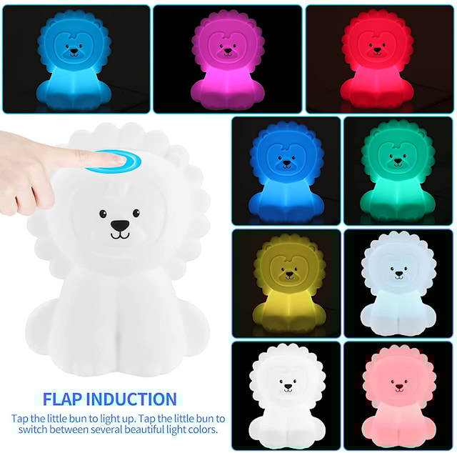 Produktbilde 3 for Løve Nattlampe NITELITE