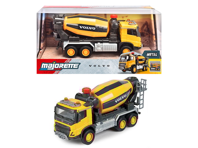 Produktbild 2 för Majorette Volvo FMX Truck Cement Mixer 19 cm