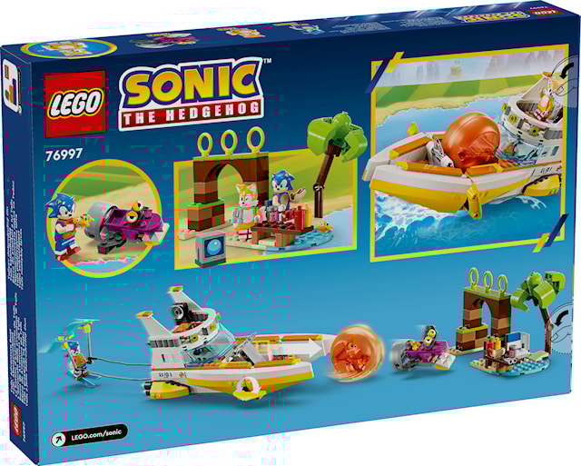 Tuotekuva 3 - Tailsin seikkailuvene LEGO® Sonic (76997)