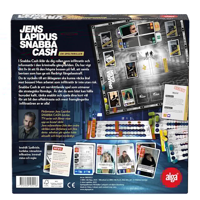 Produktbild 4 för Snabba Cash, Alga (SE)