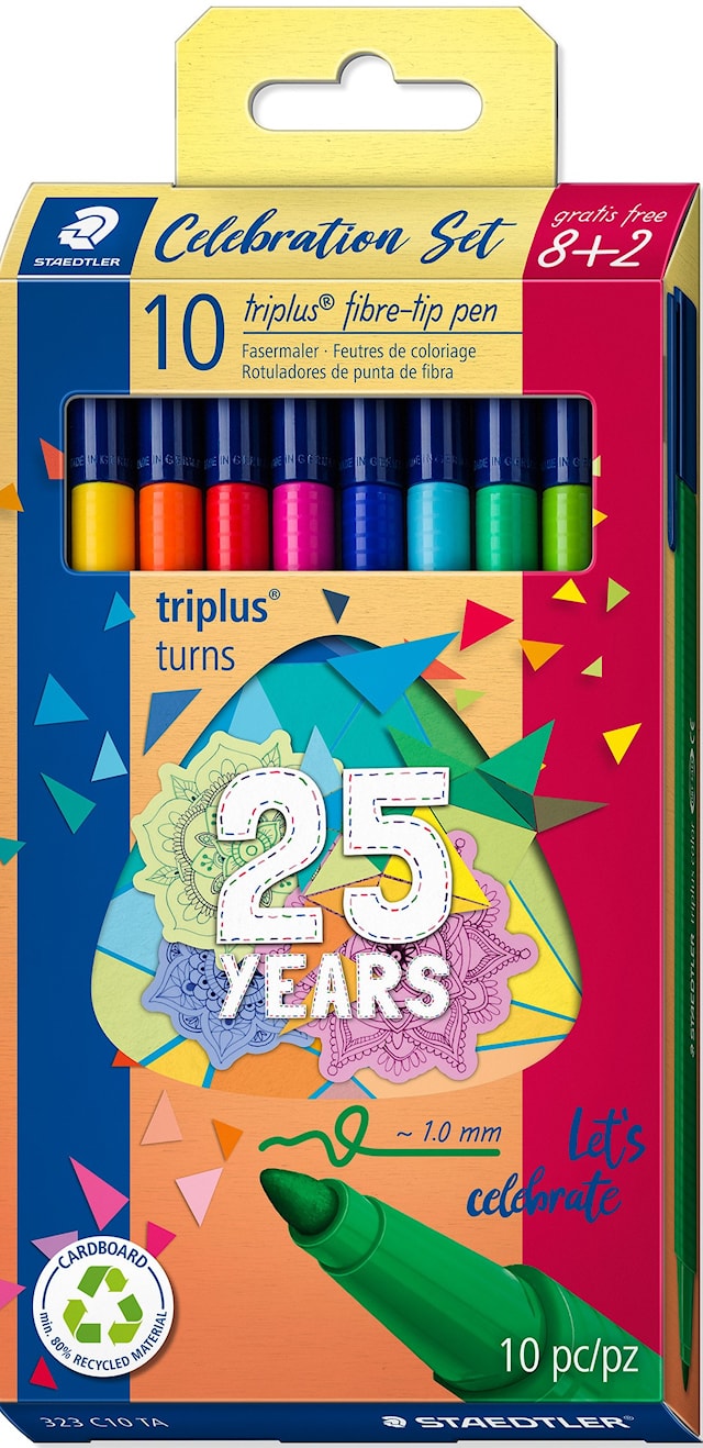 Triplus® Color 1 mm 10 kpl Staedtler