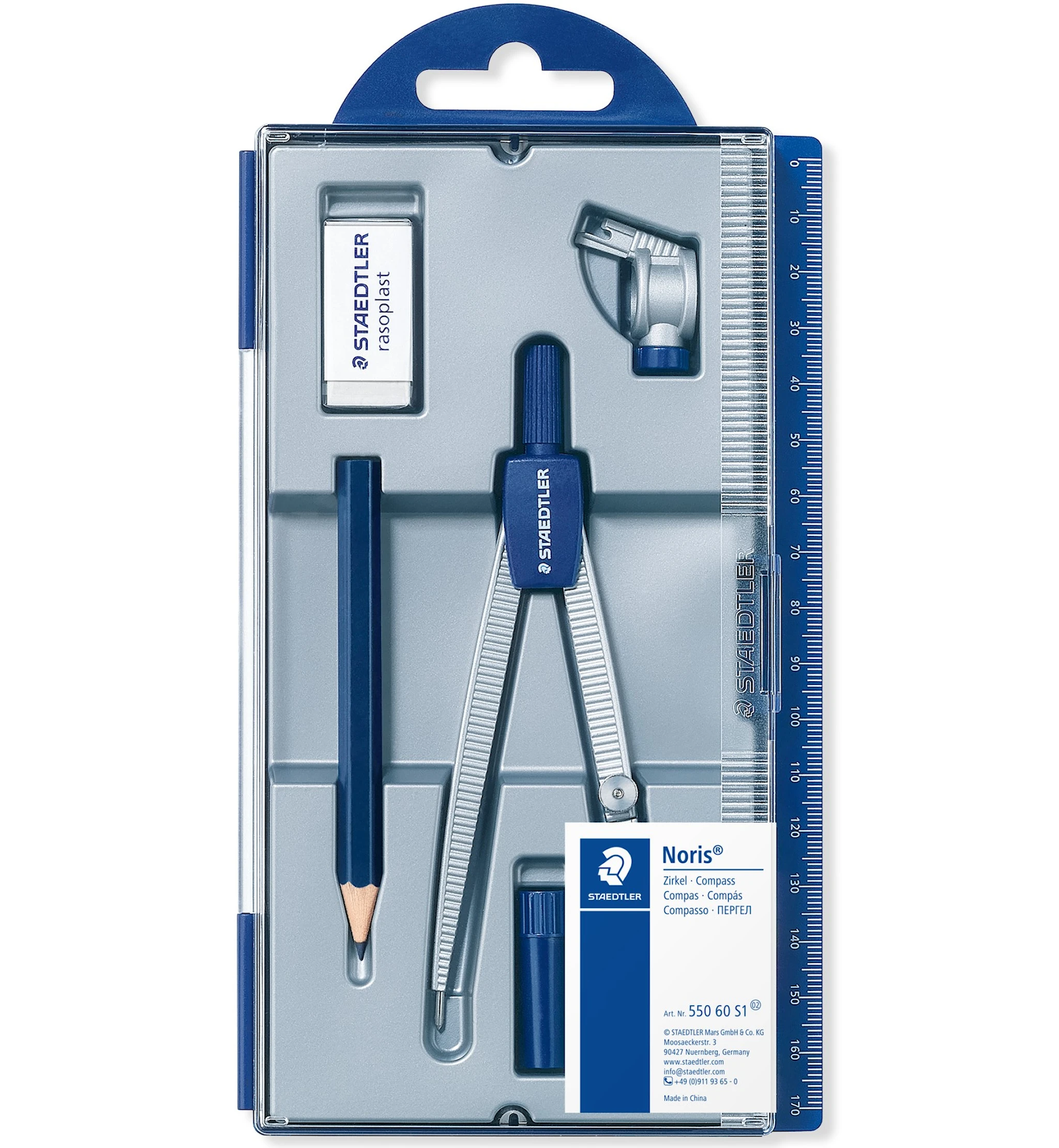 Produktbilde for Noris sett med passer Staedtler