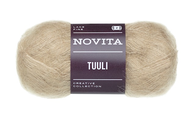 Tuuli Garn Mohair 25 g Evighet 627 Novita