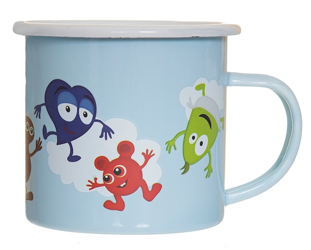 Produktbild 1 för Emaljmugg Babblarna