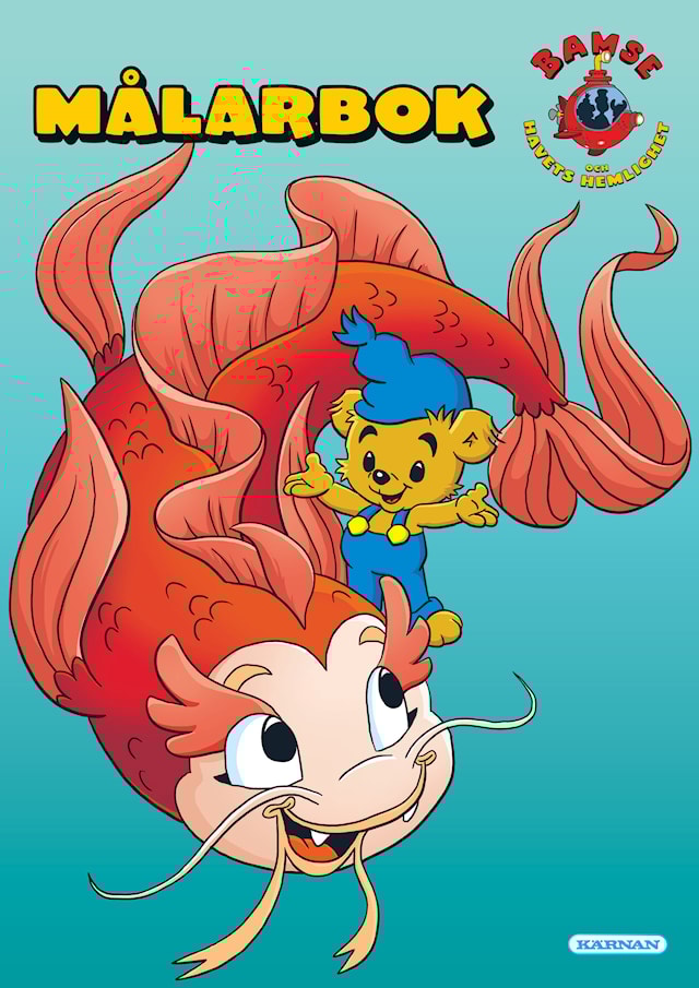Produktbild 1 för Målarbok Bamse och havets hemligheter Kärnan