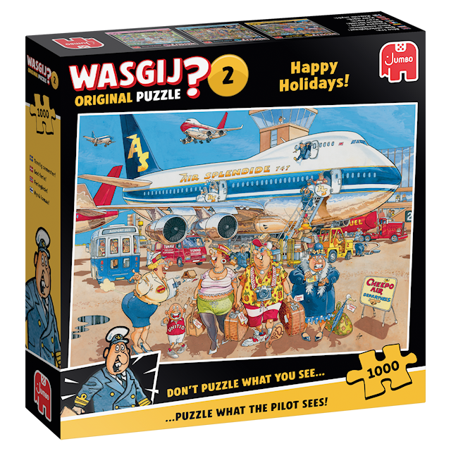 Tuotekuva 3 - Wasgij Original 2 Happy Holidays! Palapeli 1000 palaa