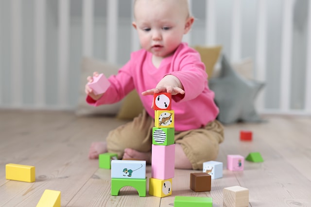 Produktbilde 3 for Pippi Byggeklosser Tre Micki