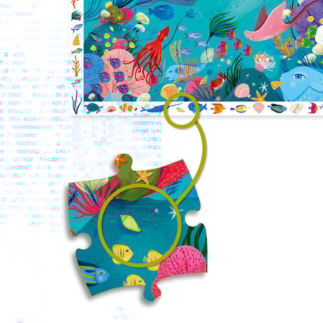 Produktbild 3 för Pussel 54 Bitar med Undervattensmotiv, Djeco