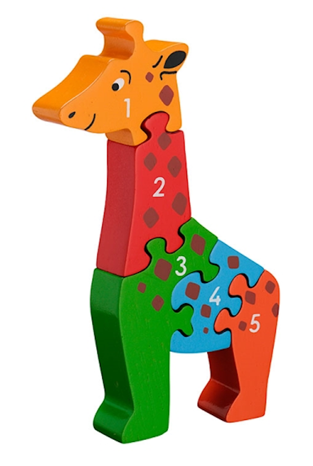 Pusseldjur Giraff 1-5