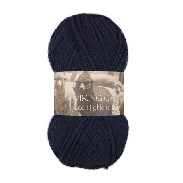 Highland Eco Wool 50 g Marine 226 Viking Garn