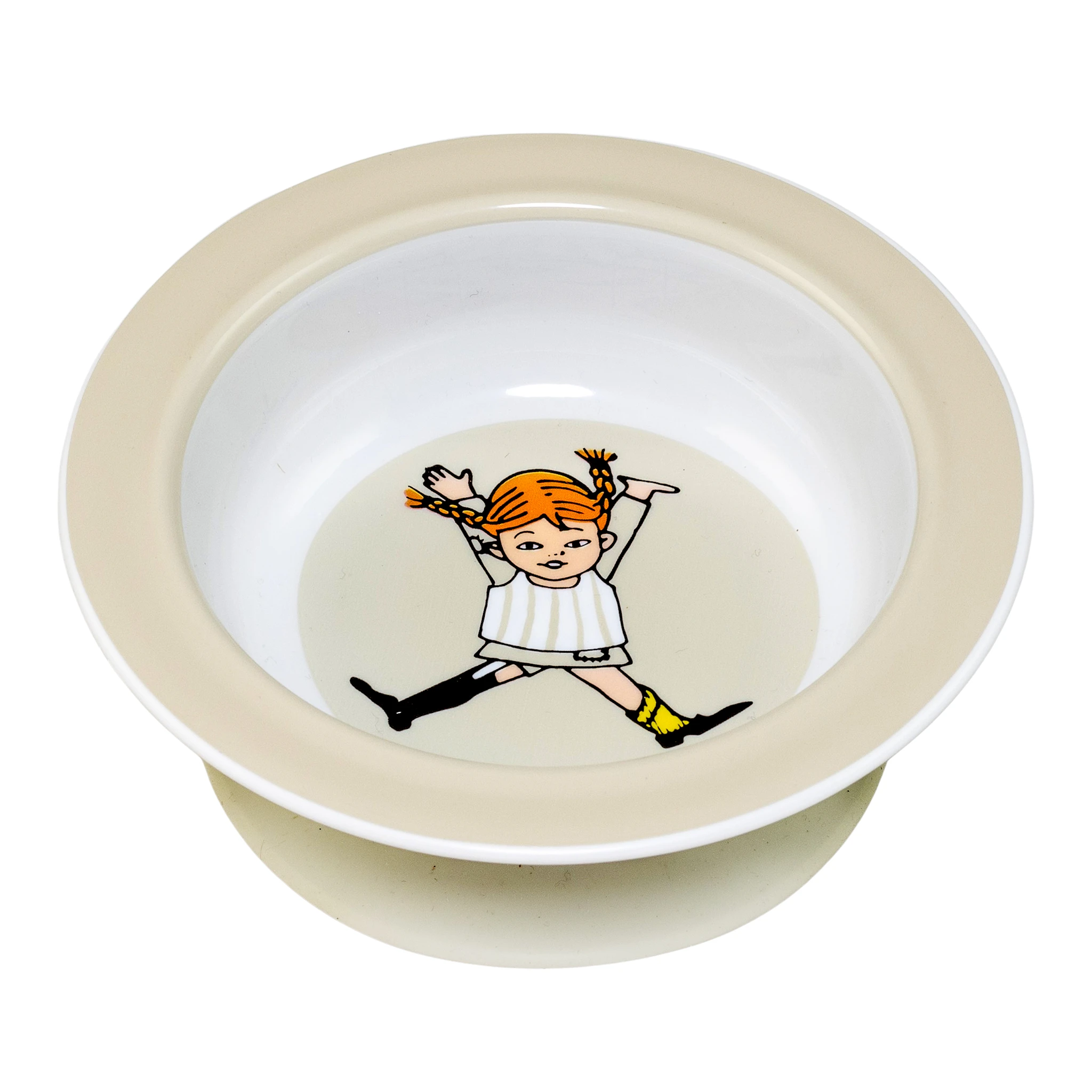 Produktbilde for Pippi Sirkus Sugekoppfat beige Rätt Start