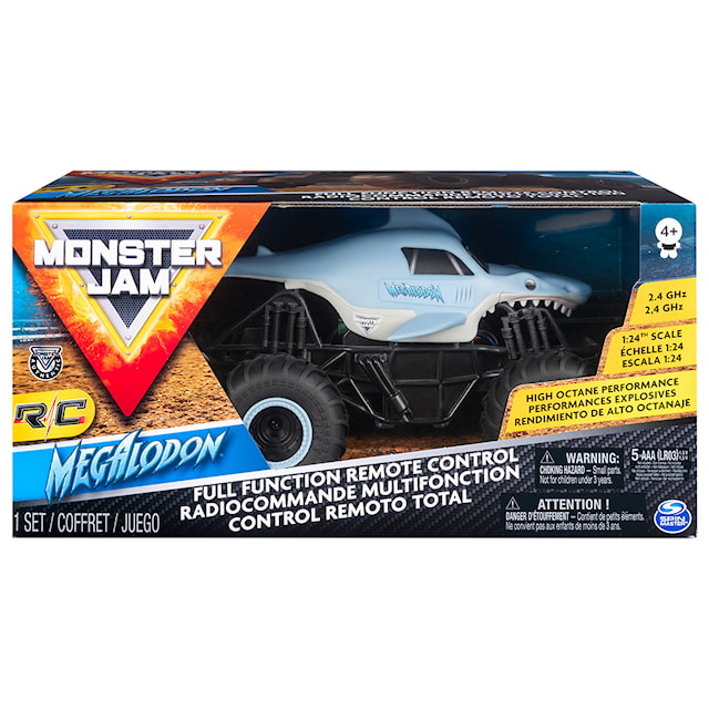 Produktbilde 4 for Radiokontrollert bil RC 1:24 Megalodon, Monster Jam