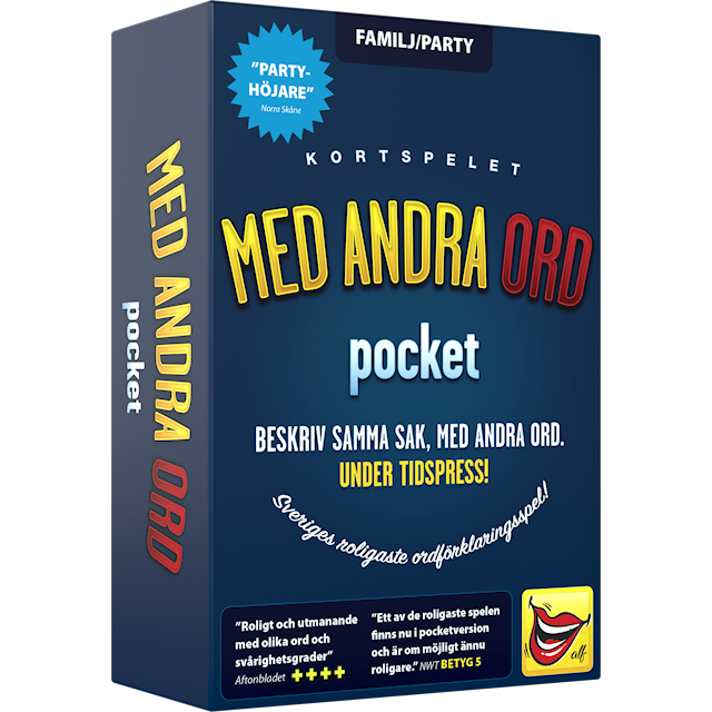 Produktbilde 1 for Med andra ord Pocket, Sällskapsspel, ALF (SE)